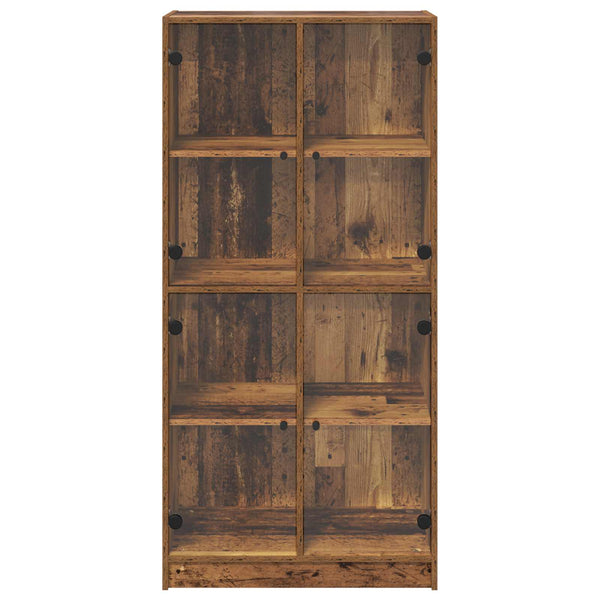 Korkea kaappi Vanha Puu 68 x 37 x 142 cm Tekninen puu