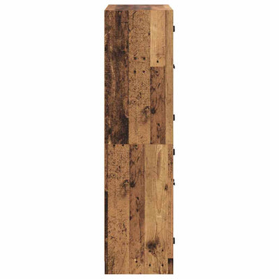 Korkea kaappi Vanha Puu 68 x 37 x 142 cm Tekninen puu