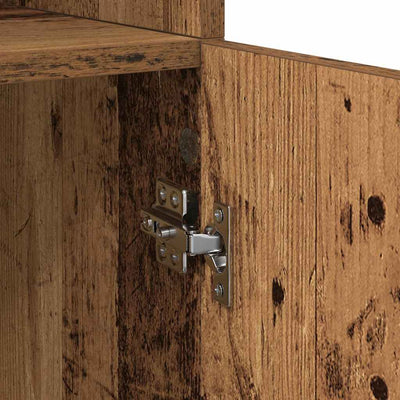 Korkea kaappi Vanha Puu 80 x 42,5 x 185 cm Tekninen puu