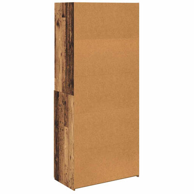 Korkea kaappi Vanha Puu 80 x 42,5 x 185 cm Tekninen puu