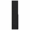 Korkea kaappi Musta tammi. 80 x 42,5 x 185 cm Tekninen puu