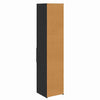 Korkea kaappi Musta tammi. 40 x 42,5 x 185 cm Tekninen puu