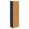 Korkea kaappi Musta tammi. 50 x 42,5 x 185 cm Tekninen puu