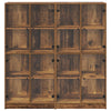 Korkea kaappi 2 kpl Vanha Puu 68 x 37 x 142 cm Tekninen puu