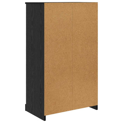 Korkea kaappi 3 pcs Musta tammi. 35 x 60 x 103,5 cm