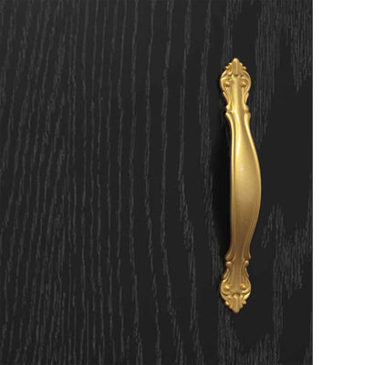 Seinälle asennettavat kaapit 2 pcs Musta tammi.