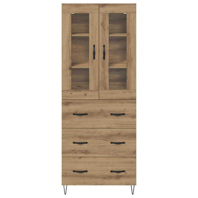 Korkea kaappi Artisan tammi 69,5 x 34 x 180 cm Tekninen puu