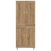 Korkea kaappi Artisan tammi 69,5 x 34 x 180 cm Tekninen puu