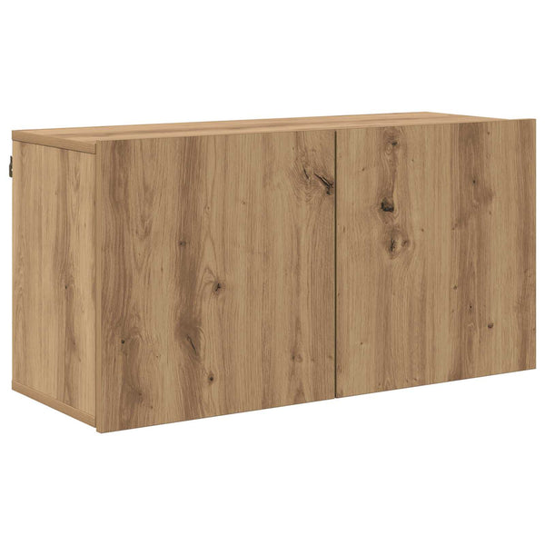 5 pcs TV-seinäyksikkö Artisan tammi Tekninen puu