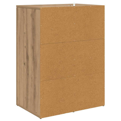 Sivupöydät Corona 2 pcs Artisan tammi 59 x 39 x 80 cm