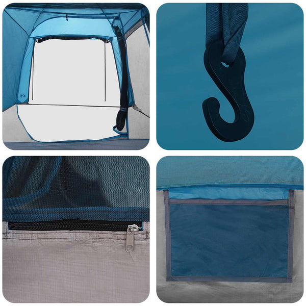 Tunneliteltta Sininen 361 x 235 x 152 cm
