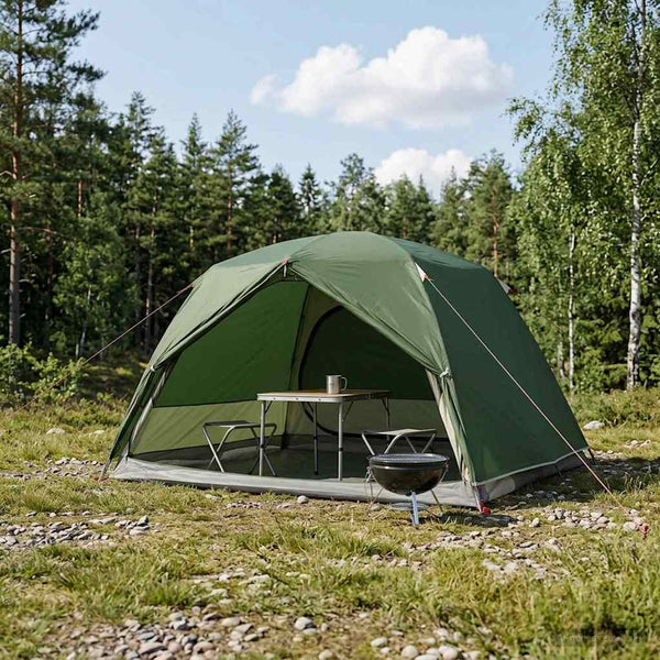 Vaellusteltta 2 hengelle Vihreä