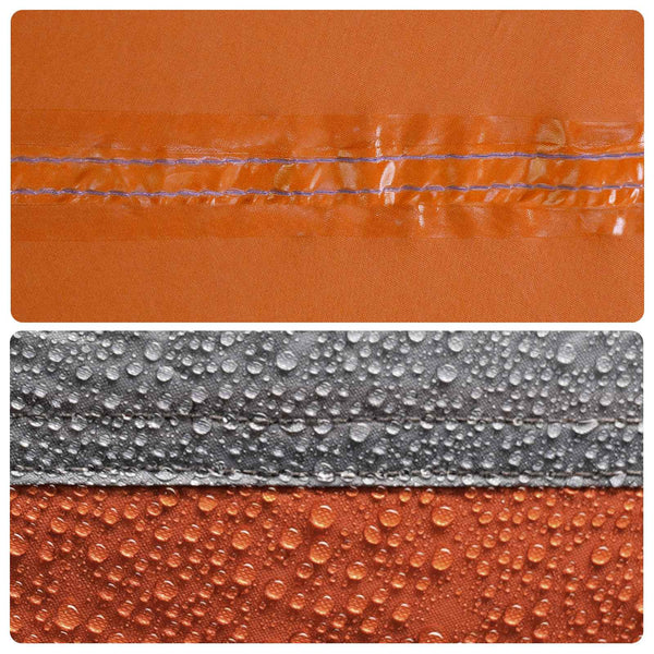 Hetkiteltan 10 hengelle Harmaa ja oranssi
