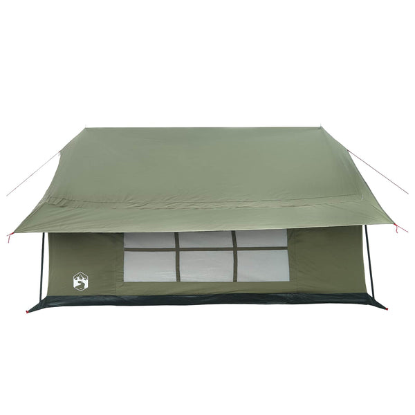 Mökki teltta Armivihreä 340 x 246 x 210 cm Polypuuvilla