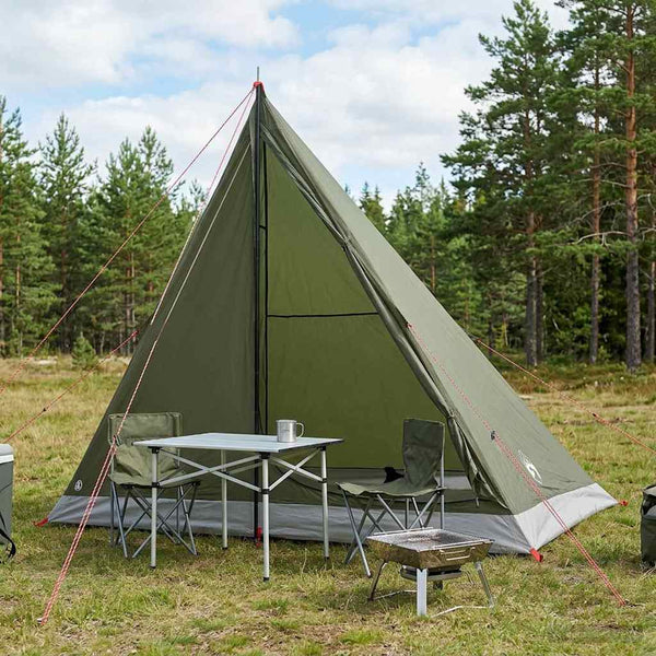 Vaellusteltta 2 hengelle Oliivinvihreä
