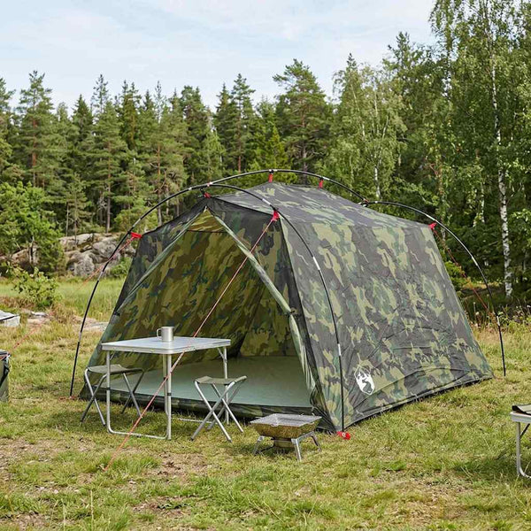 Tunneliteltta 2 hengelle Maastoväri