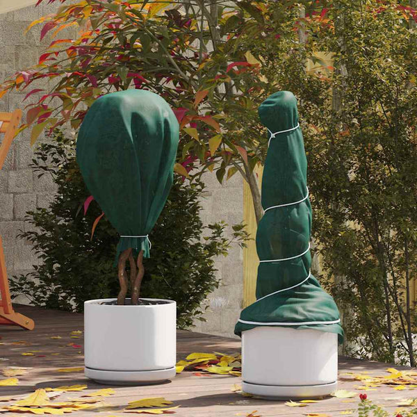 100 x 1,6 m Vihreä Non-woven Kangas pakkassuojakasvivilla