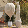 20 x 3,2 m Non-woven kangas Beige pakkassuojakasvivilla