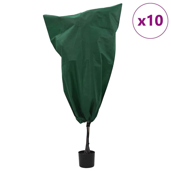 Pakkassuoja kasviryhmille Muut 10 kpl Vihreä 0,8 x 1,2 m