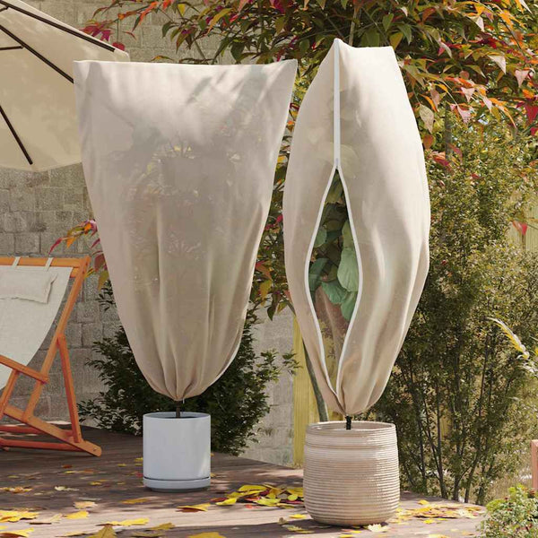 Pakkassuoja kasviryhmille 5 pcs Beige 1,8 x 1,2 m