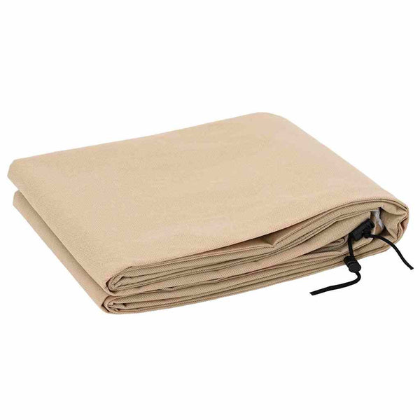 Pakkassuoja kasviryhmille 5 pcs Beige 1,8 x 1,2 m