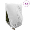 Pakkassuoja kasviryhmille 3 pcs Valkoinen 3,5 x 2,5 m