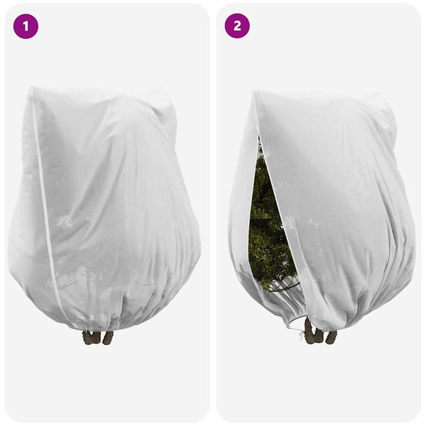 Pakkassuoja kasviryhmille 3 pcs Valkoinen 3 x 3,93 m