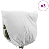Pakkassuoja kasviryhmille 3 pcs Valkoinen 3 x 3,93 m