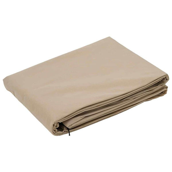 Pakkassuoja kasviryhmille 3 pcs Beige 3,5 x 3,93 m