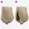 Pakkassuoja kasviryhmille 3 pcs Beige 3,5 x 3,93 m