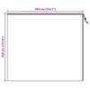 Pakkassuoja kasviryhmille 3 pcs Beige 3,5 x 3,93 m