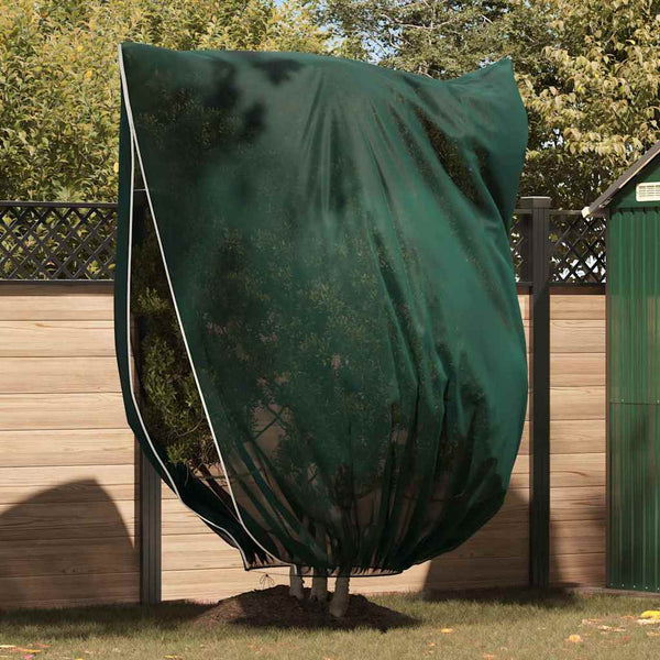 Pakkassuoja kasviryhmille 3 pcs Vihreä 2,4 x 2 m