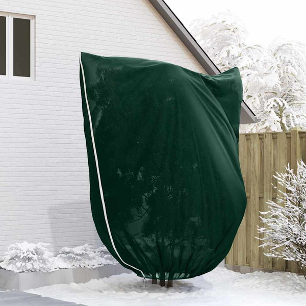 Pakkassuoja kasviryhmille 3 pcs Vihreä 3,5 x 2,5 m