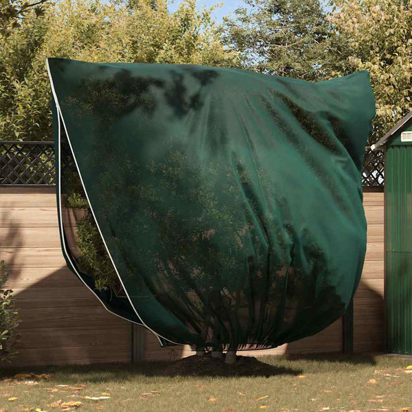 Pakkassuoja kasviryhmille 3 pcs Vihreä 2,5 x 3,14 m