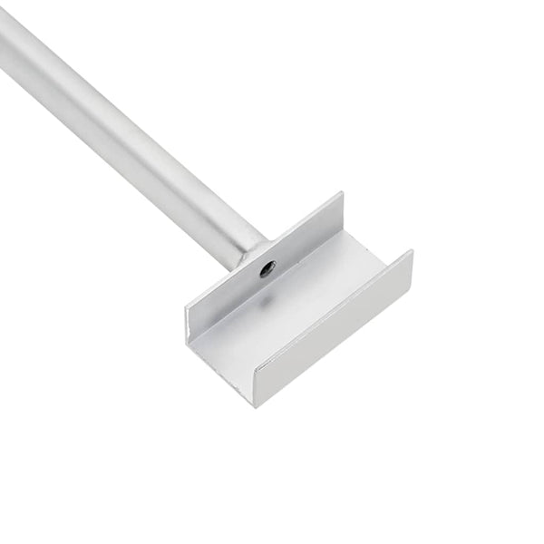 Tarvike perävaunuille 3 Hopea 102-155 cm Alumiini