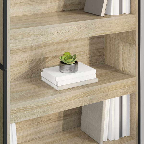 Kirjahylly 80 x 30 x 189,5 cm Tekninen puu Sonoma