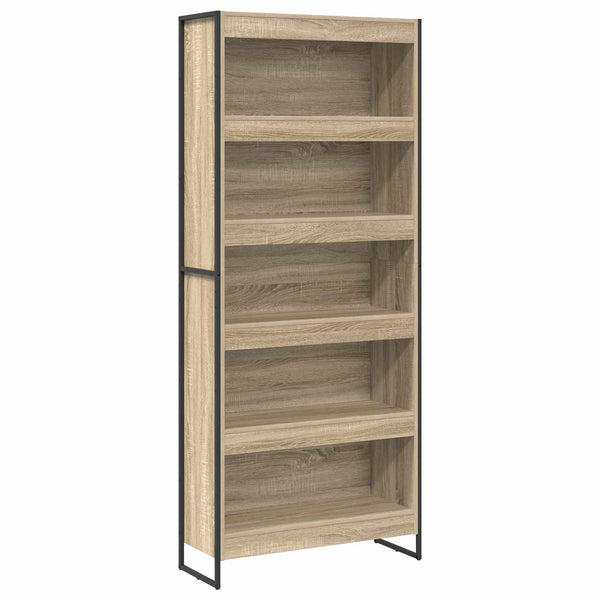 Kirjahylly 80 x 30 x 189,5 cm Tekninen puu Sonoma
