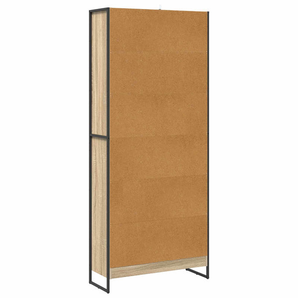 Kirjahylly 80 x 30 x 189,5 cm Tekninen puu Sonoma