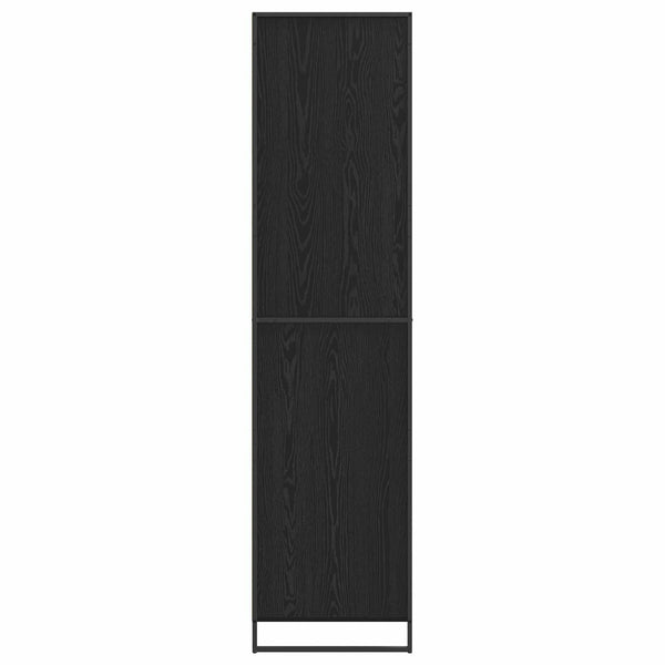 Vaatekaappi 2 pcs Musta tammi. 50 x 50 x 200 cm Tekninen puu