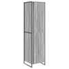 Vaatekaappi 2 pcs Harmaa Sonoma 50 x 50 x 200 cm Tekninen puu