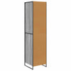 Vaatekaappi 2 pcs Harmaa Sonoma 50 x 50 x 200 cm Tekninen puu