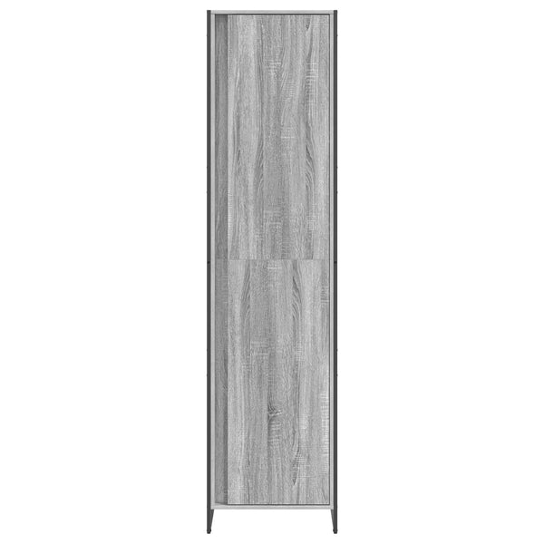 Vaatekaappi 2 pcs Harmaa Sonoma 50 x 50 x 200 cm Tekninen puu