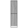 Vaatekaappi 2 pcs Harmaa Sonoma 50 x 50 x 200 cm Tekninen puu