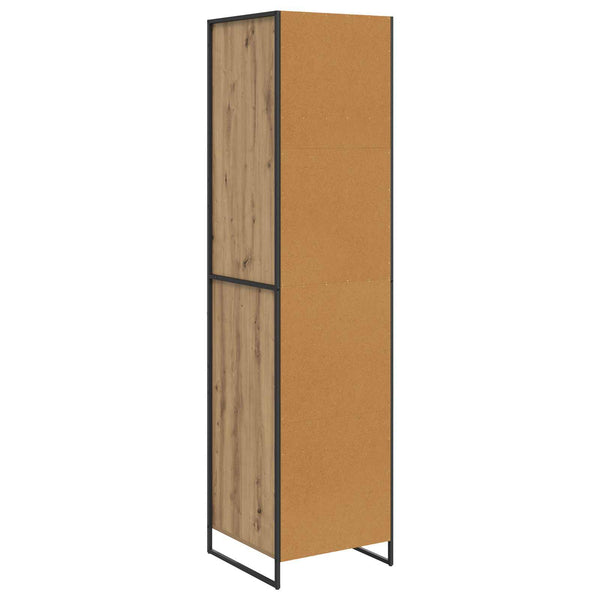 Vaatekaappi 2 pcs Taidekoivu 50 x 50 x 200 cm Tekninen puu