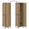 Vaatekaappi 2 pcs Taidekoivu 50 x 50 x 200 cm Tekninen puu