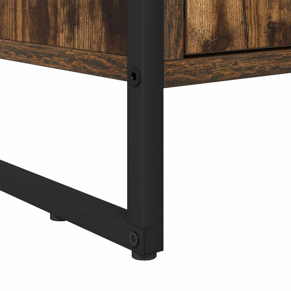 Kirjahylly 99,5 x 30 x 108 cm Tekninen puu Savupuu