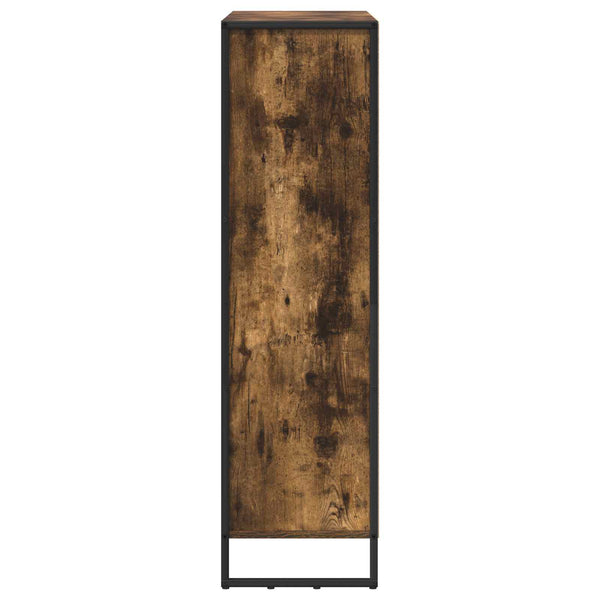 Kirjahylly 99,5 x 30 x 108 cm Tekninen puu Savupuu