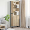 Sonoma 2 kpl korkeat kaapit 60 x 36 x 300 cm Tekninen puu