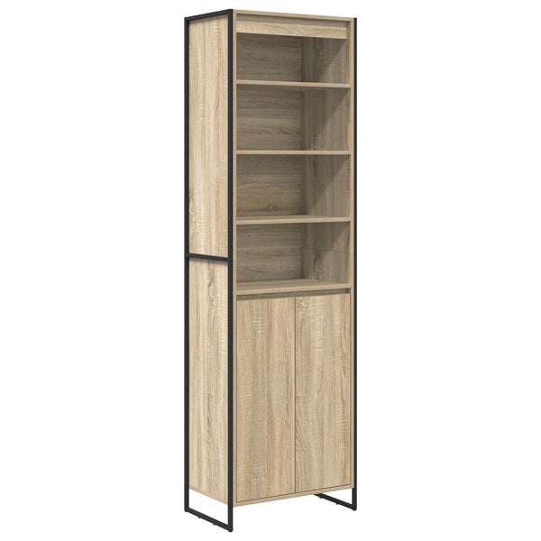 Sonoma 2 kpl korkeat kaapit 60 x 36 x 300 cm Tekninen puu