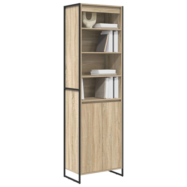 Sonoma 2 kpl korkeat kaapit 60 x 36 x 300 cm Tekninen puu